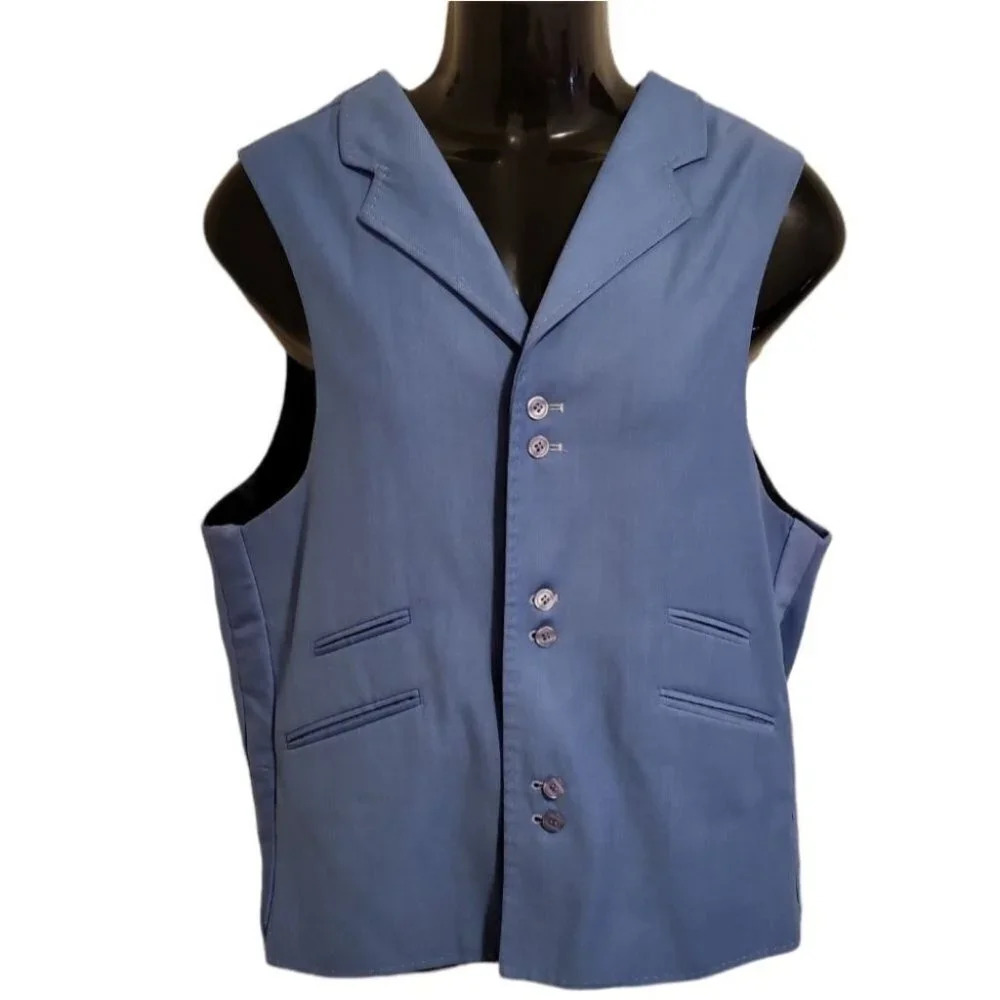 Men's Blue Vest (40R)